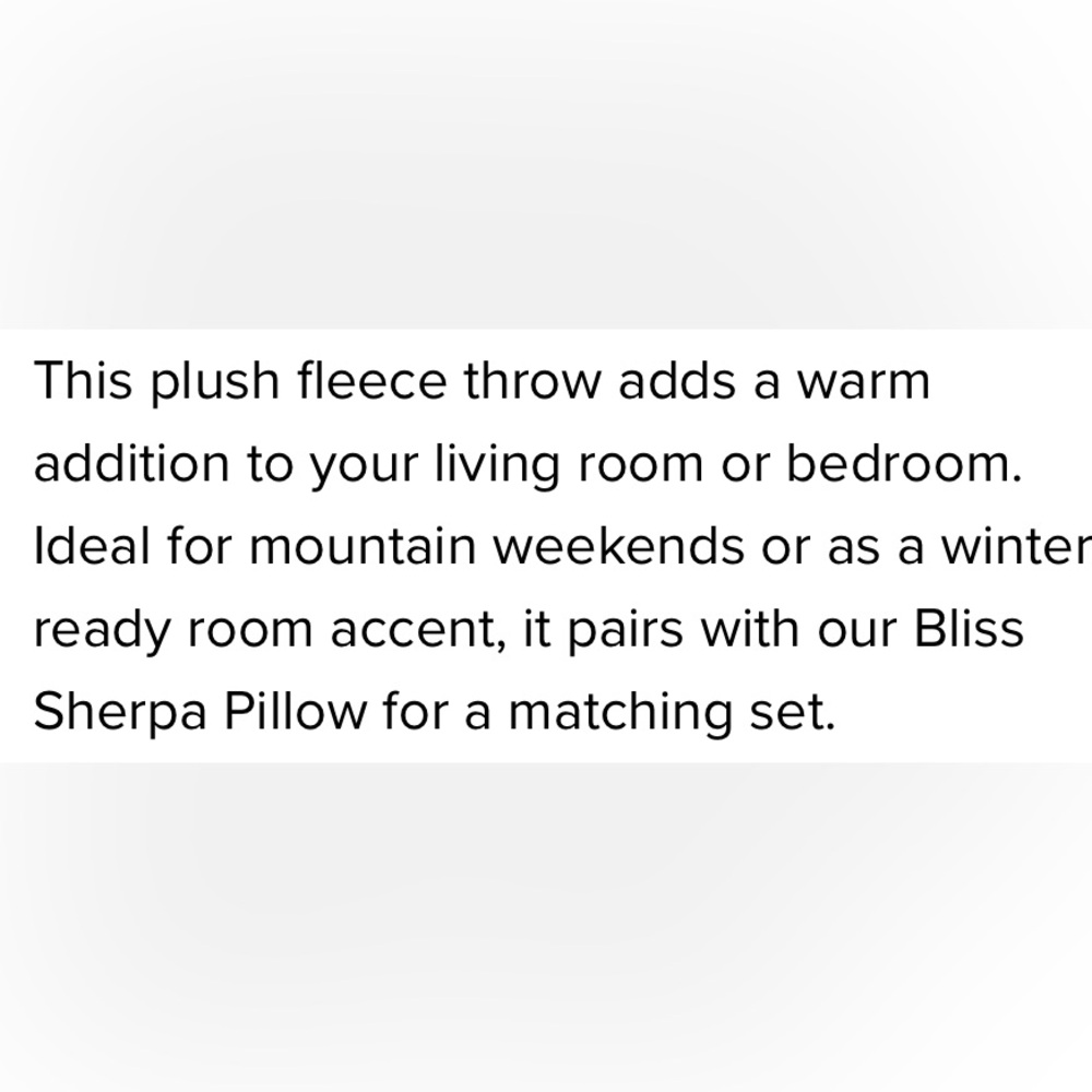NWT 2025 UGG THROW BLANKET! BLISS! 2 SIDED, COMFY & COZY! NEW 5 ⭐️’S! - Picture 3 of 3